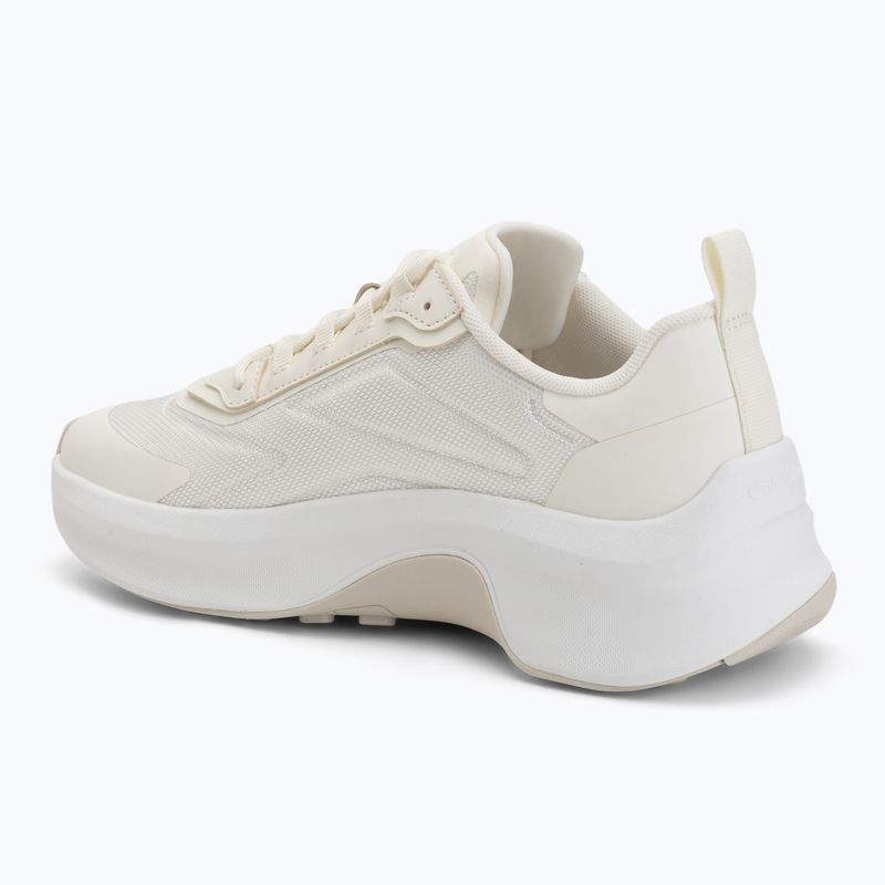 Buty damskie Calvin Klein HW0HW03111 Chunky Runner Laceup HF BLST Nylon bright white/marshmallow 3