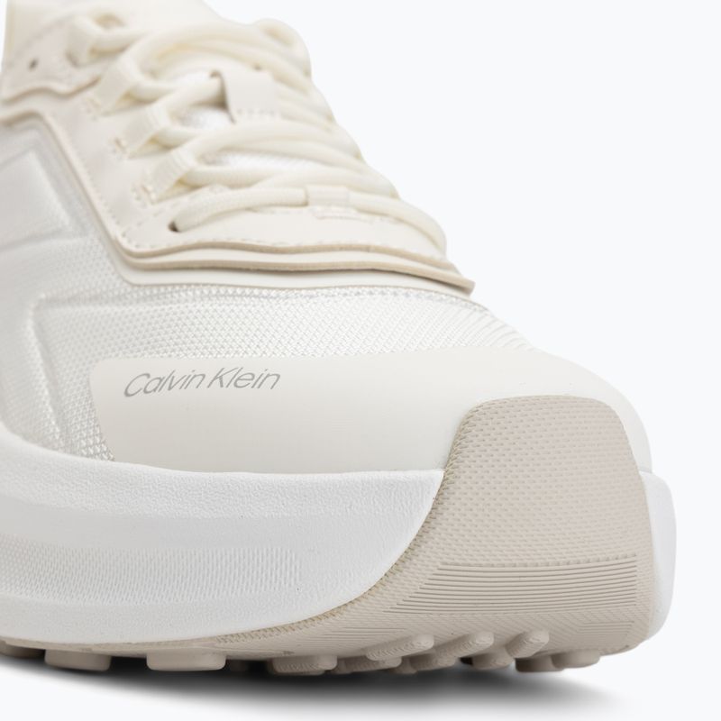 Buty damskie Calvin Klein HW0HW03111 Chunky Runner Laceup HF BLST Nylon bright white/marshmallow 7