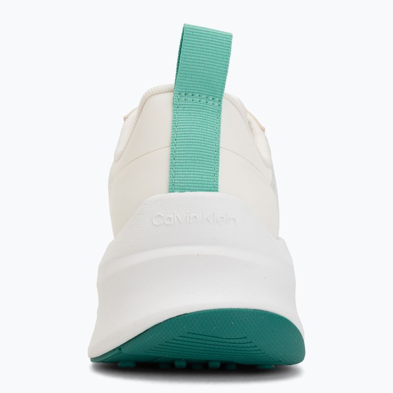 Buty męskie Calvin Klein Volumax Chunky Runner Trainers HM0HM02224 white/marshmallow/street green 6