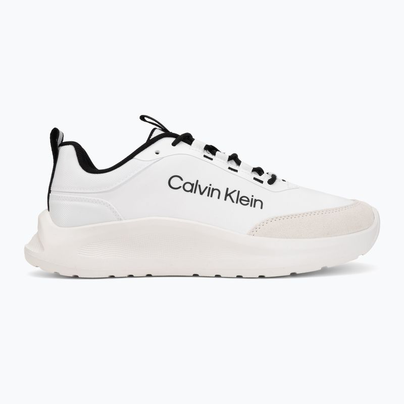 Buty damskie Calvin Klein HW0HW03293 Light Eva Run Essential LAC Nylon Suede bright white/black 2