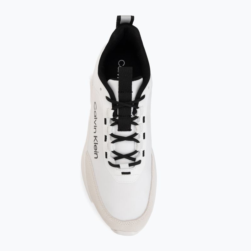 Buty damskie Calvin Klein HW0HW03293 Light Eva Run Essential LAC Nylon Suede bright white/black 5