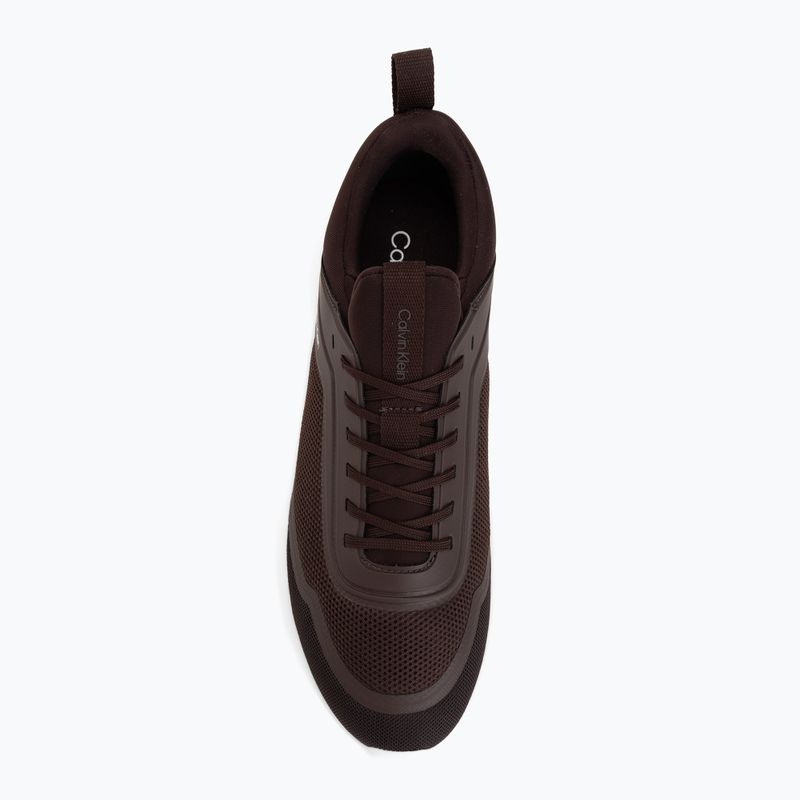 Buty męskie Calvin Klein HM0HM02164 Light Eva Run Lace Sock bordeaux 5