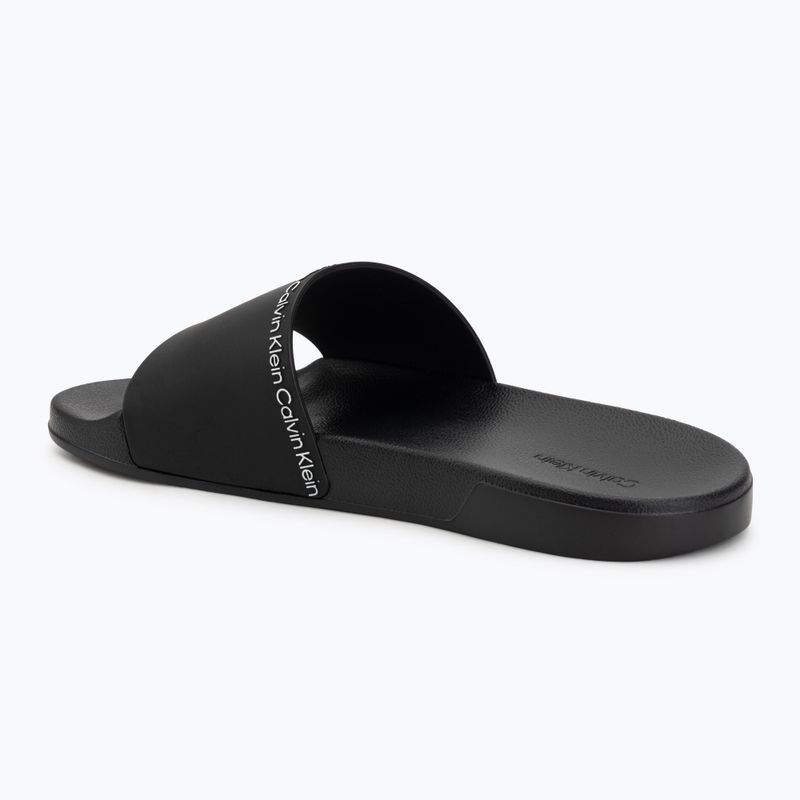 Klapki męskie Calvin Klein HM0HM02108 Ess Institutional Cv ck black 3