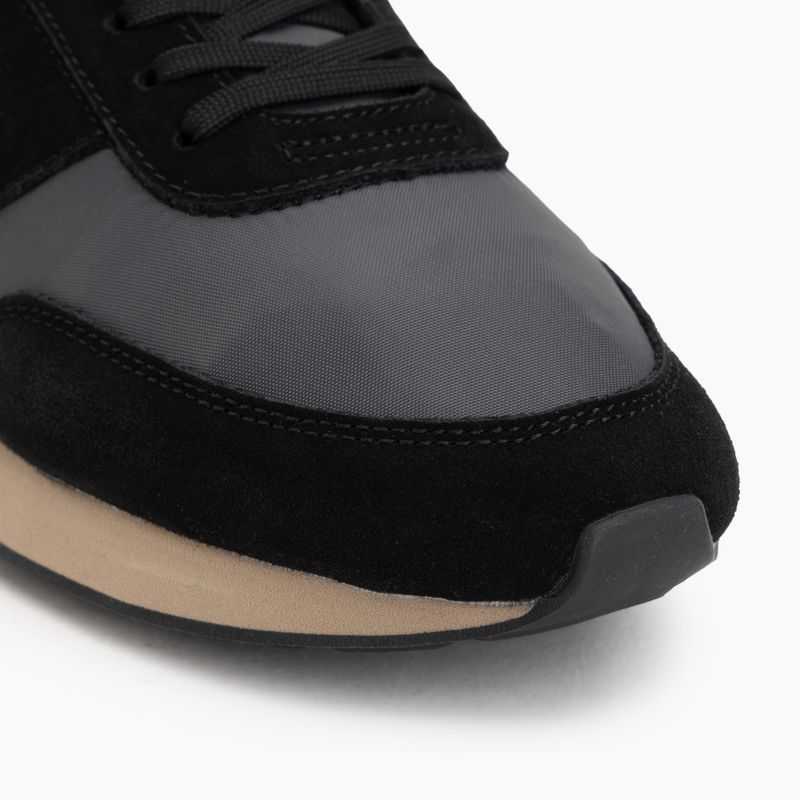 Buty męskie Calvin Klein HM0HM02212 Retro Runner Bans Leather Suede black/iron gate/amber gold 7