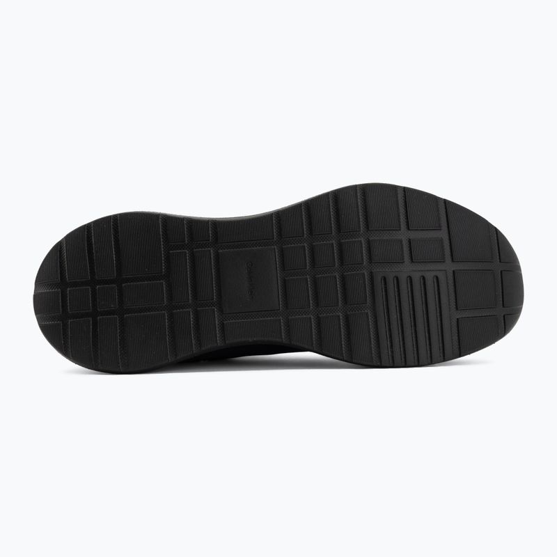 Buty męskie Calvin Klein HM0HM02343 Light Eva Runn Laceup AOP triple black 4