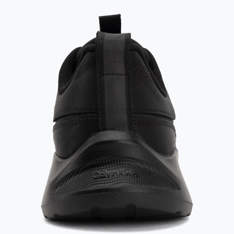 Buty męskie Calvin Klein HM0HM02343 Light Eva Runn Laceup AOP triple black 6
