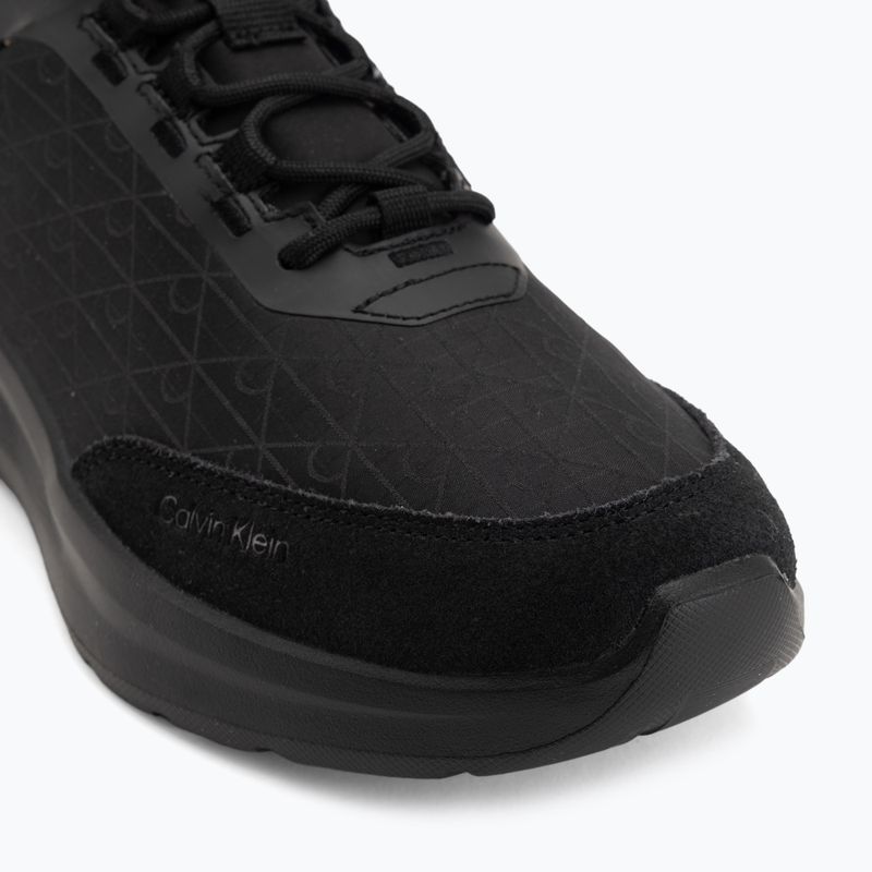 Buty męskie Calvin Klein HM0HM02343 Light Eva Runn Laceup AOP triple black 7