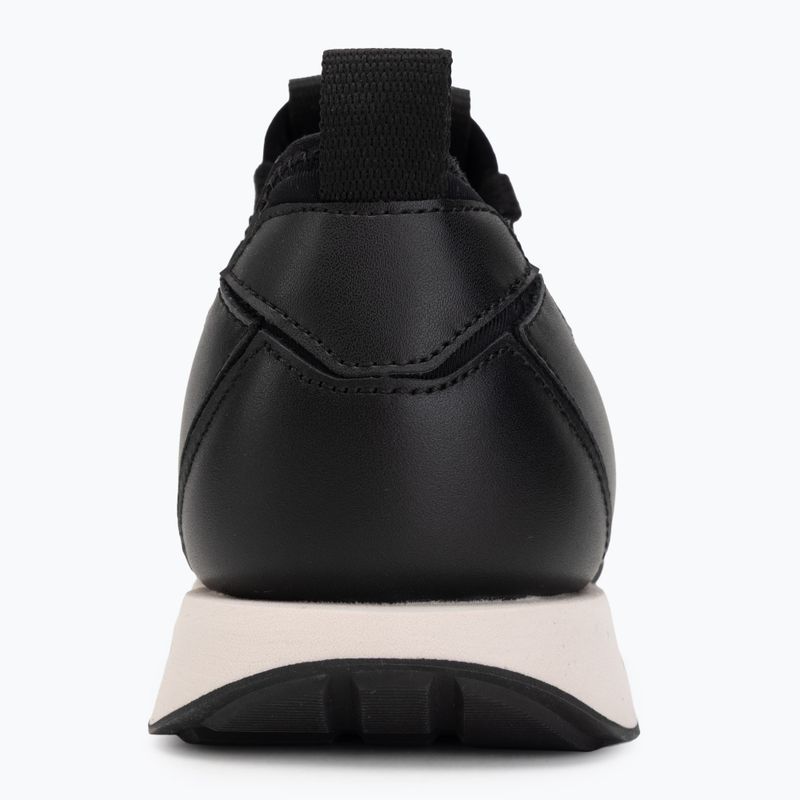 Buty damskie Calvin Klein HW0HW03118 Retro Runner Sock PANL Leather Neo black/crystal grey 6
