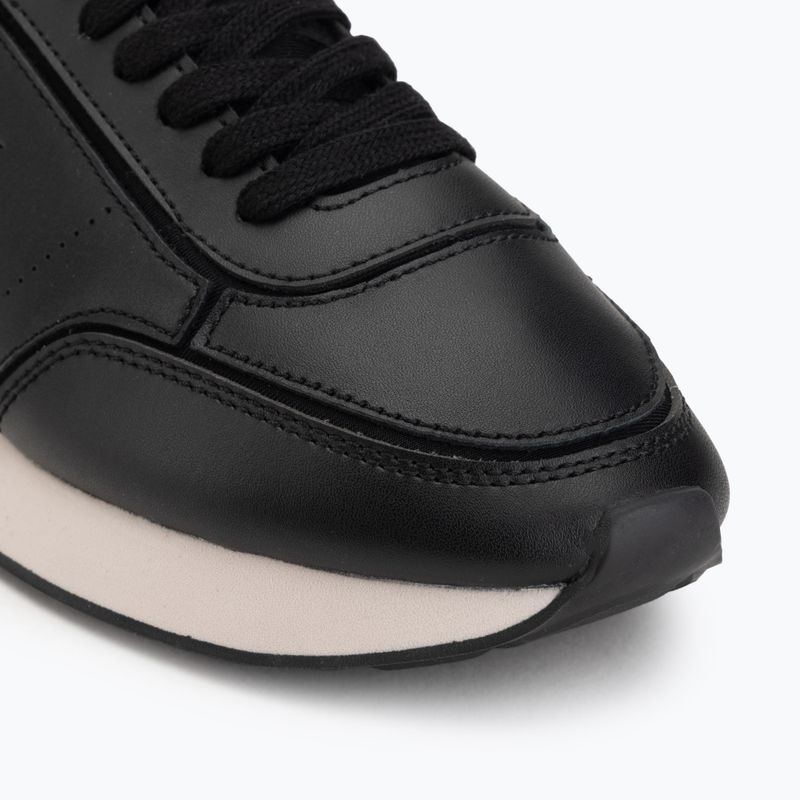 Buty damskie Calvin Klein HW0HW03118 Retro Runner Sock PANL Leather Neo black/crystal grey 7