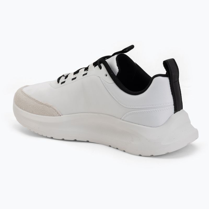 Buty męskie Calvin Klein HM0HM02342 Light Eva Runn Essential Laceup Nylon Suede bright white/black 3