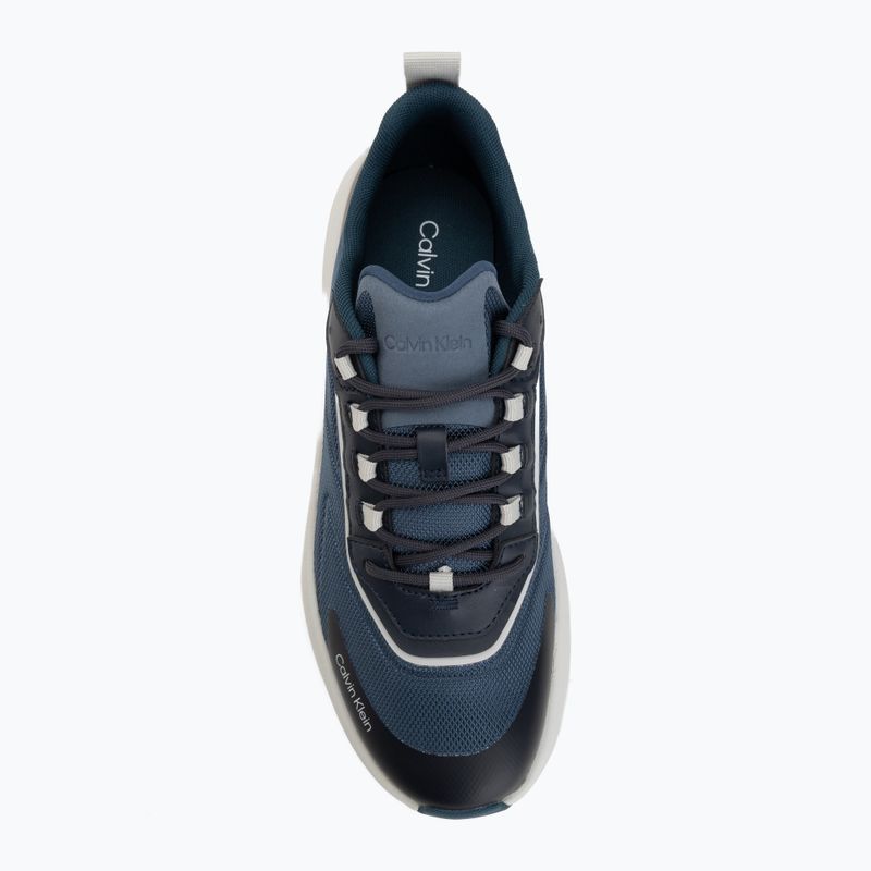 Buty męskie Calvin Klein Volumax Chunky Runner Trainers HM0HM02224 calvin navy/navy teal 5