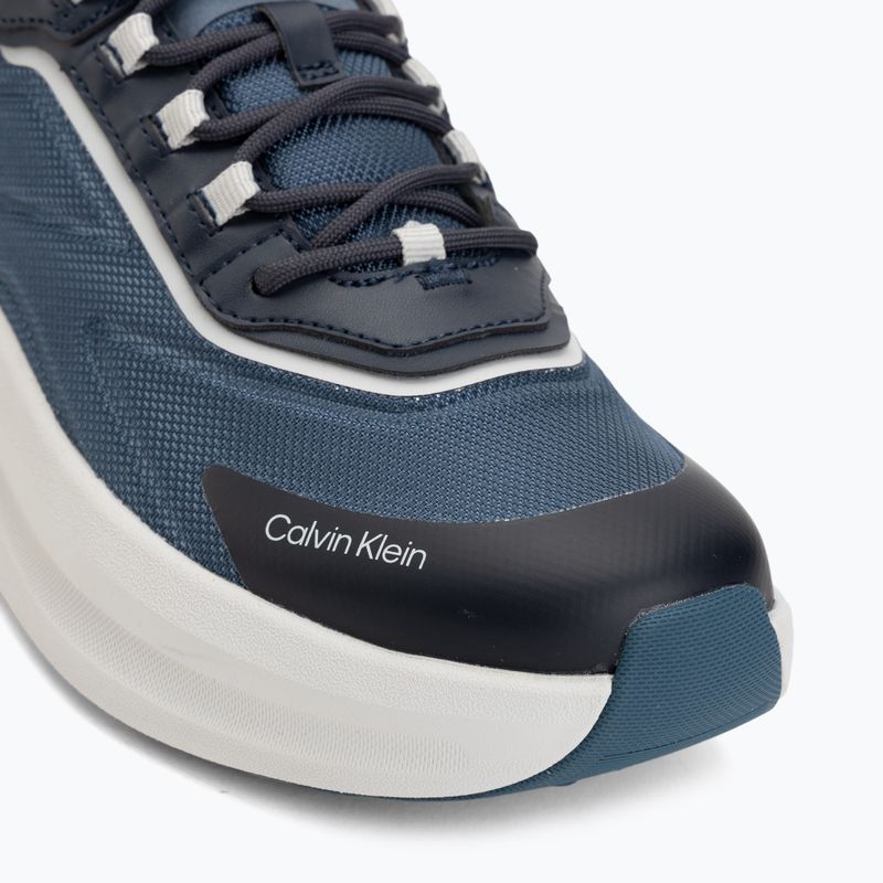 Buty męskie Calvin Klein Volumax Chunky Runner Trainers HM0HM02224 calvin navy/navy teal 7