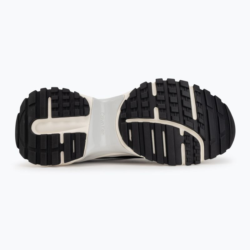 Buty damskie Calvin Klein HW0HW03140 Hike Run Stripe Mesh Met black/siver/light grey 4
