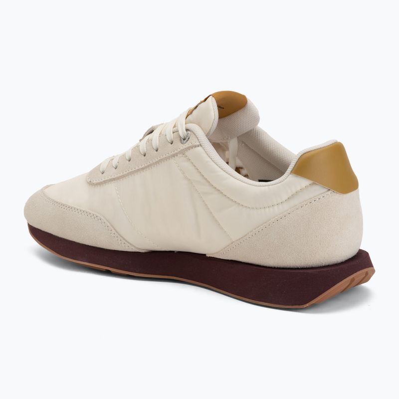 Buty męskie Calvin Klein YM0YM01361 Retro Runner Ess Mix Mat white swan/tofu/amber gold 3