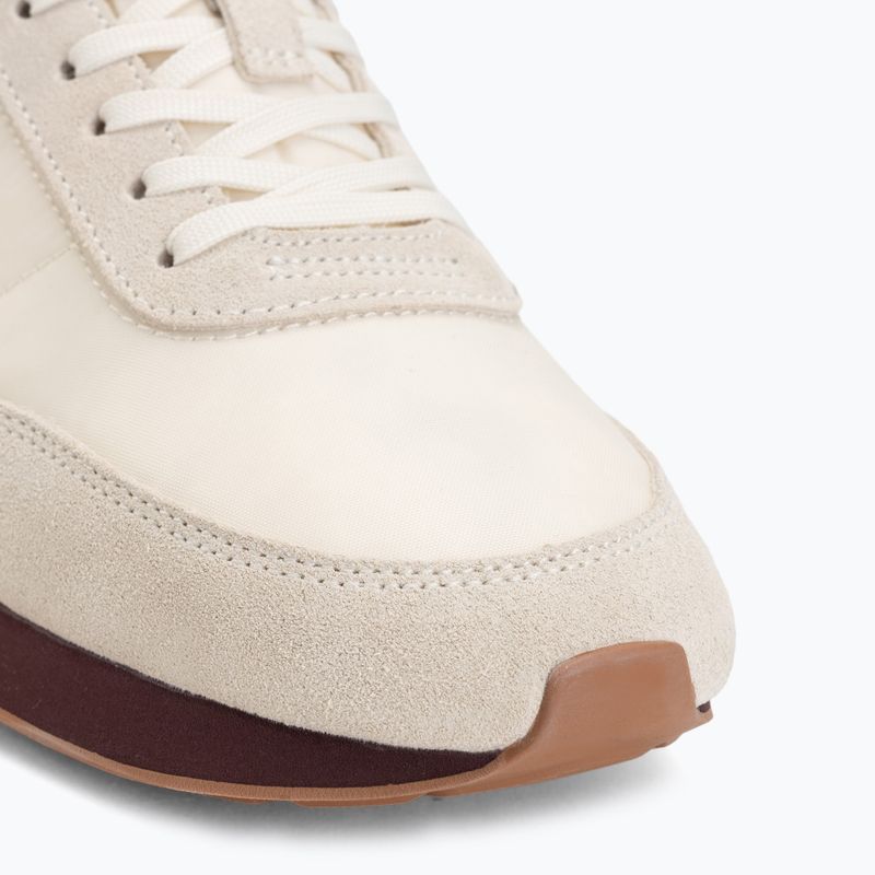 Buty męskie Calvin Klein YM0YM01361 Retro Runner Ess Mix Mat white swan/tofu/amber gold 7