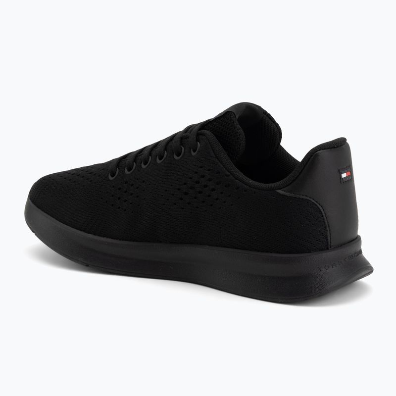Buty męskie Tommy Hilfiger Lightweight Runner Knit black 3