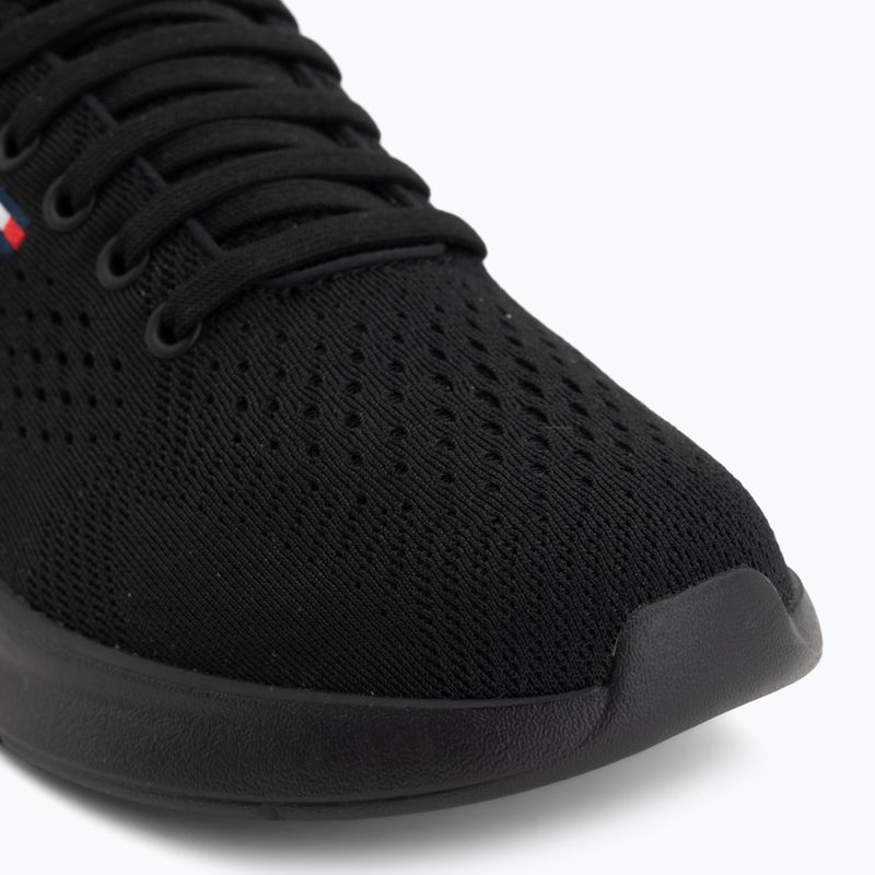 Buty męskie Tommy Hilfiger Lightweight Runner Knit black 7