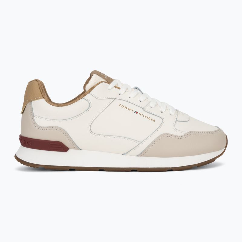 Buty męskie Tommy Hilfiger Light Eva Runner Leather ivory petal 2