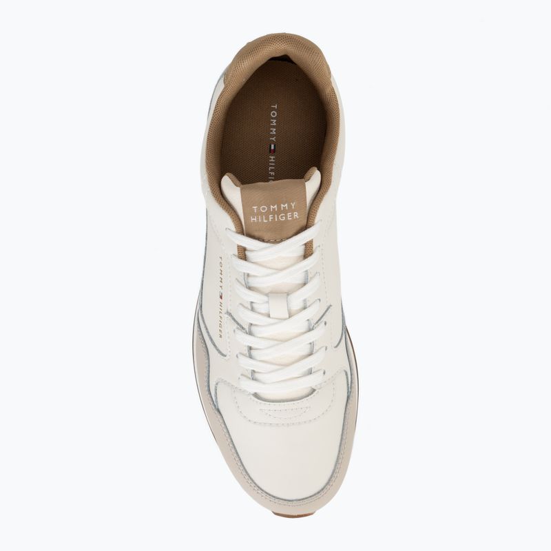 Buty męskie Tommy Hilfiger Light Eva Runner Leather ivory petal 5