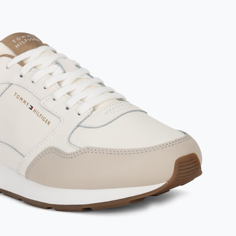 Buty męskie Tommy Hilfiger Light Eva Runner Leather ivory petal 7