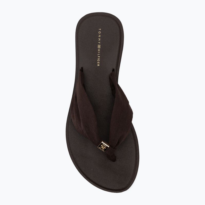 Japonki damskie Tommy Hilfiger Scandi Soft Summer fondant brown 5