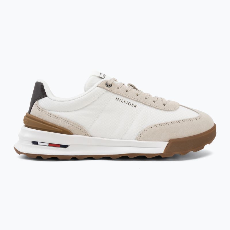 Buty męskie Tommy Hilfiger Retro Runner Mesh Suede Mix classic stone 2