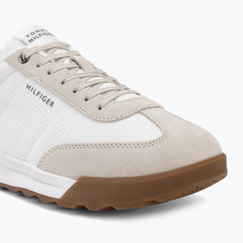 Buty męskie Tommy Hilfiger Retro Runner Mesh Suede Mix classic stone 7