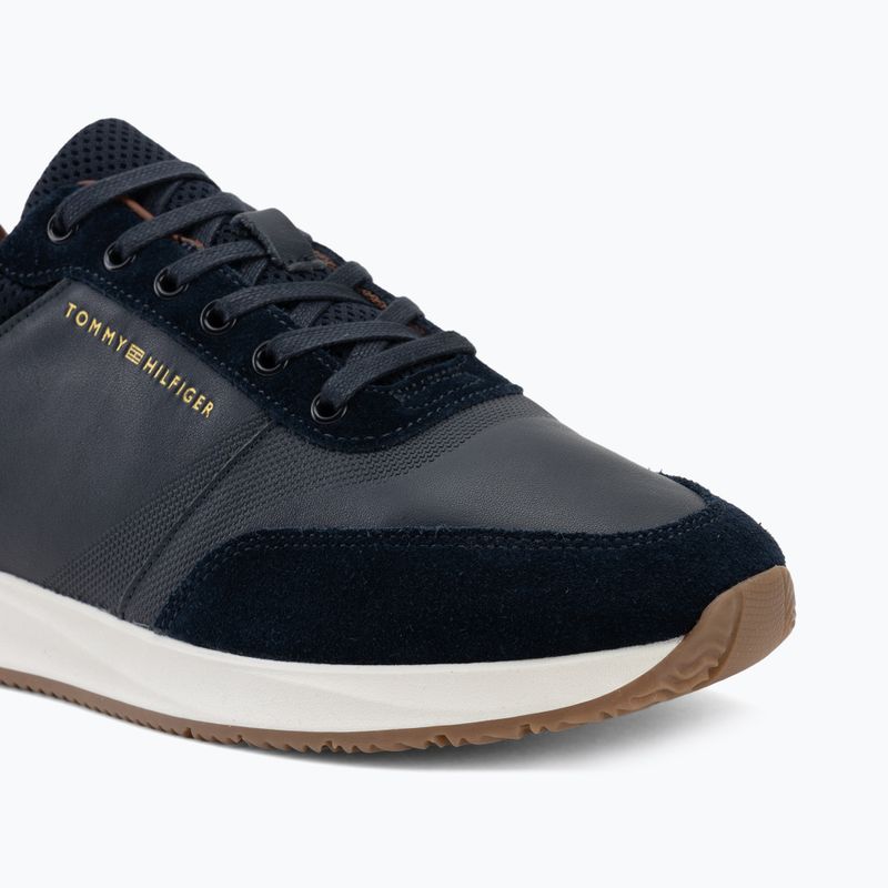 Buty męskie Tommy Hilfiger Dresy Runner Suede Mix desert sy 7