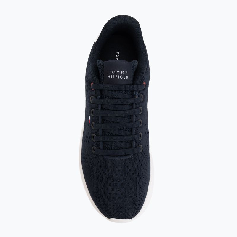 Buty męskie Tommy Hilfiger Lightweight Runner Knit desert sky 5