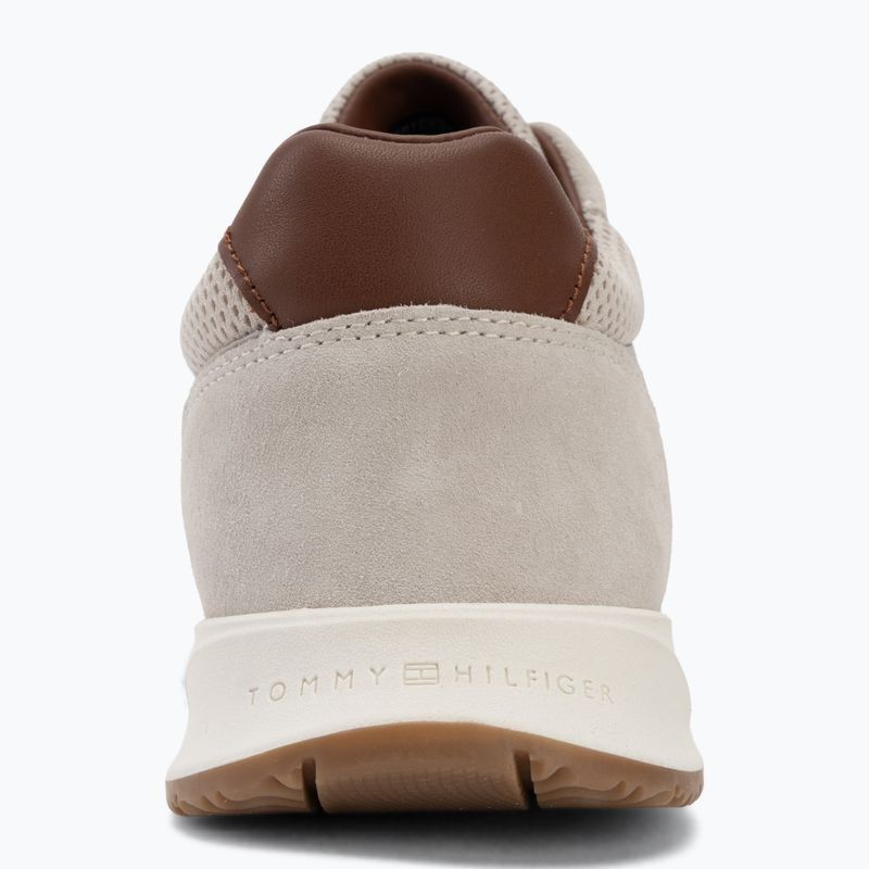 Buty męskie Tommy Hilfiger Dresy Runner Suede Mix classic stone 6