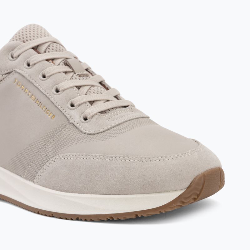 Buty męskie Tommy Hilfiger Dresy Runner Suede Mix classic stone 7
