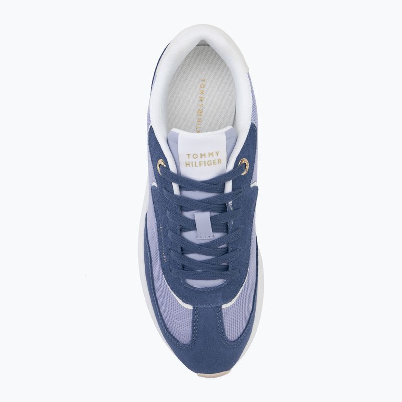 Buty damskie Tommy Hilfiger Retro Runner Mix stardust blue 5