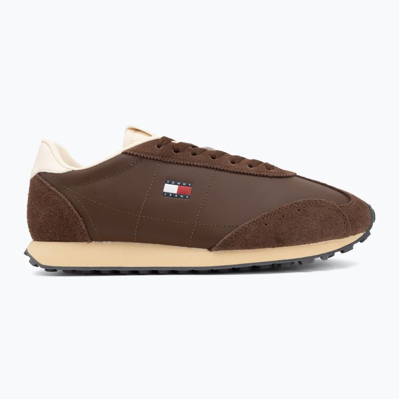 Buty męskie Tommy Jeans Retro Runner Archive Mix legacy brown 2