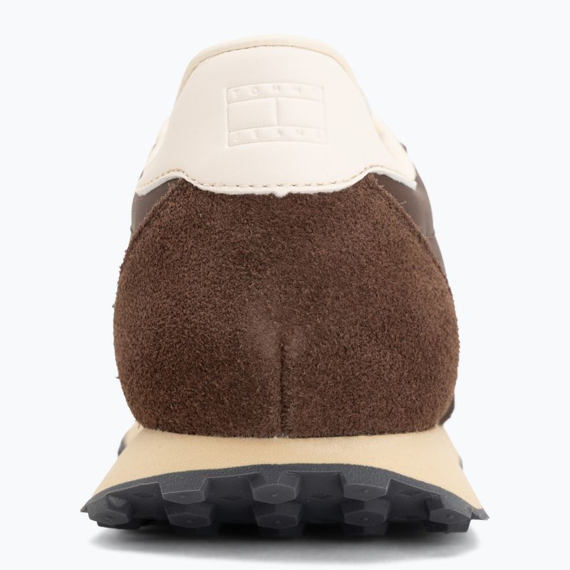 Buty męskie Tommy Jeans Retro Runner Archive Mix legacy brown 6