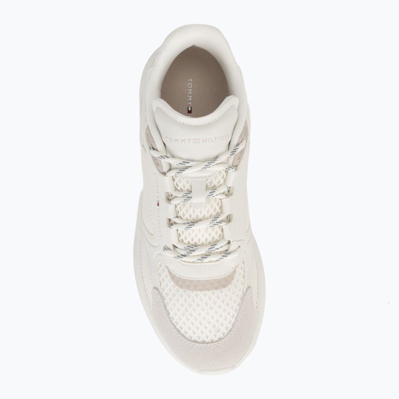 Buty męskie Tommy Hilfiger Lightweight Runner Monocolor ecru 5