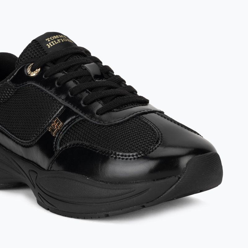 Buty damskie Tommy Hilfiger ModernRunner Shiny Leather black 7