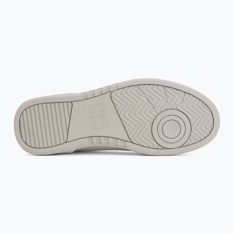 Buty męskie Tommy Hilfiger TJM Cupsole Leather ecru 4