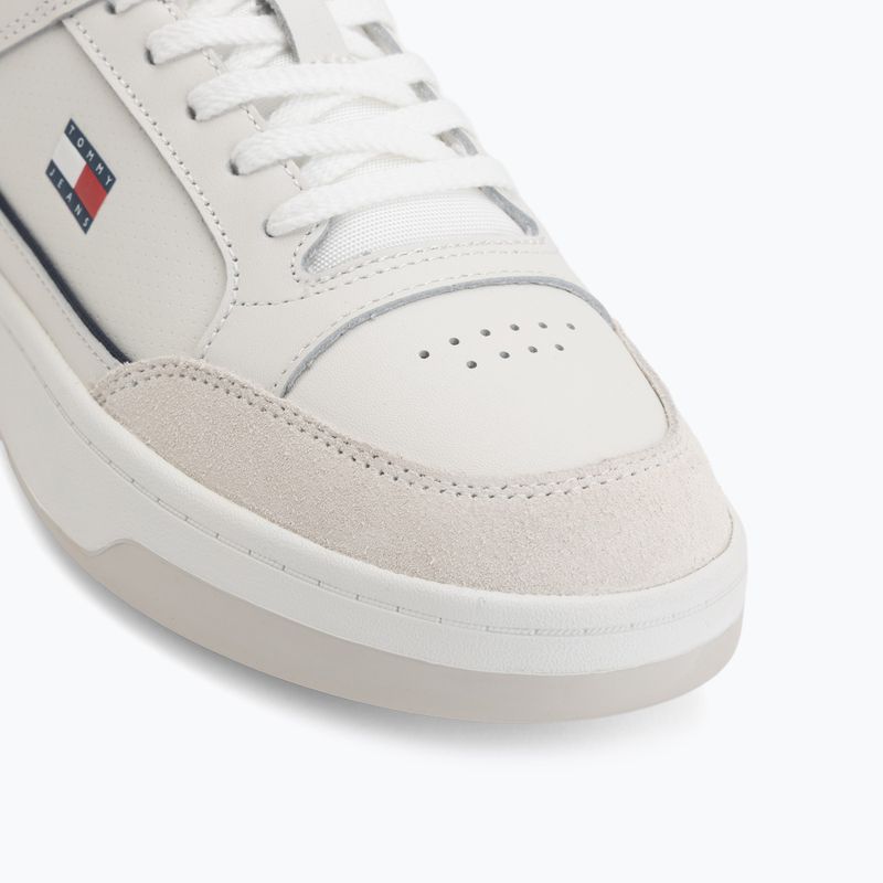 Buty męskie Tommy Hilfiger TJM Cupsole Leather ecru 7