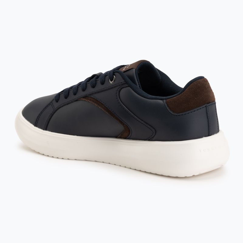 Buty męskie Tommy Hilfiger Modern Lightcup Leather desert sky 3