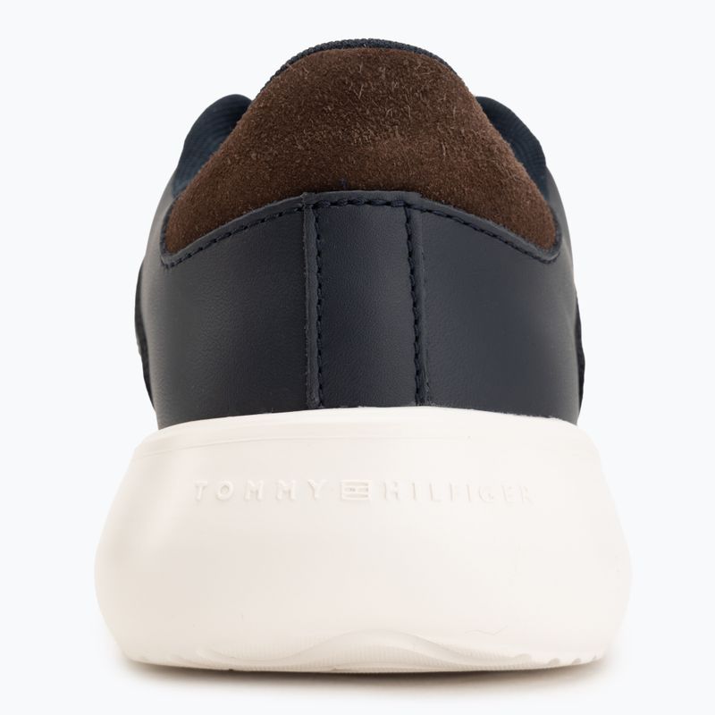 Buty męskie Tommy Hilfiger Modern Lightcup Leather desert sky 6
