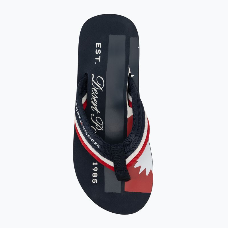 Japonki męskie Tommy Hilfiger Patch Print desert sky 5