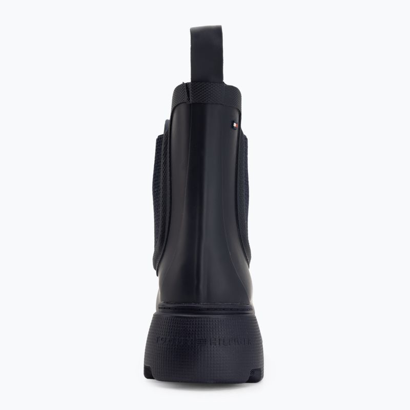 Kalosze damskie Tommy Hilfiger Rubber Flag Cleated space blue 6