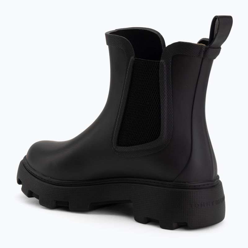 Kalosze damskie Tommy Hilfiger Rubber Flag Cleated black 3