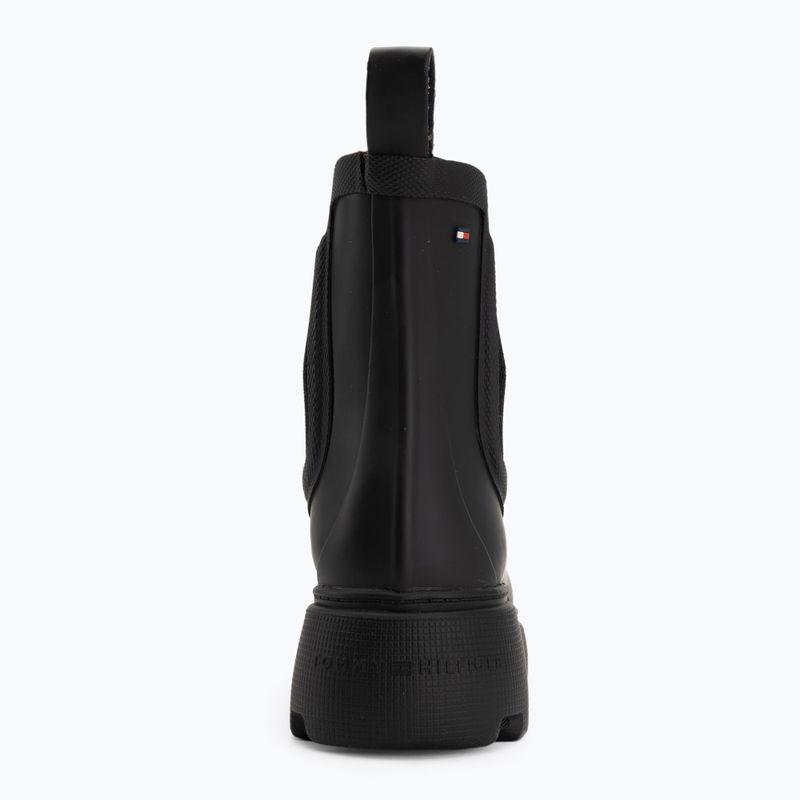 Kalosze damskie Tommy Hilfiger Rubber Flag Cleated black 6