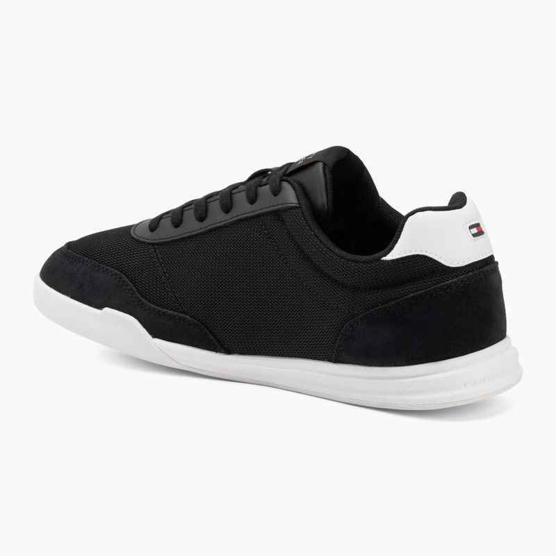 Buty męskie Tommy Hilfiger Low Pro Cupsole Nylon Suede Mix black 3