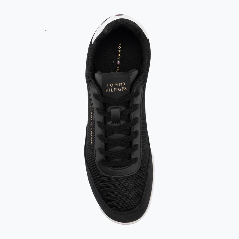 Buty męskie Tommy Hilfiger Low Pro Cupsole Nylon Suede Mix black 5