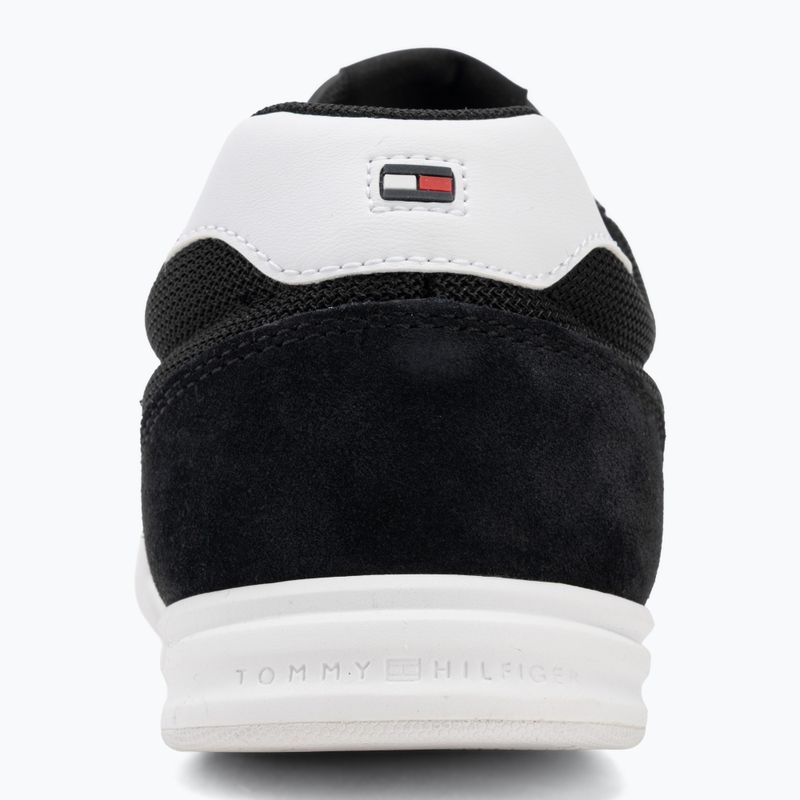 Buty męskie Tommy Hilfiger Low Pro Cupsole Nylon Suede Mix black 6