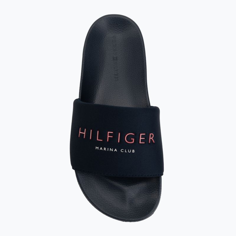 Klapki męskie Tommy Hilfiger Neoprene desert sky 5