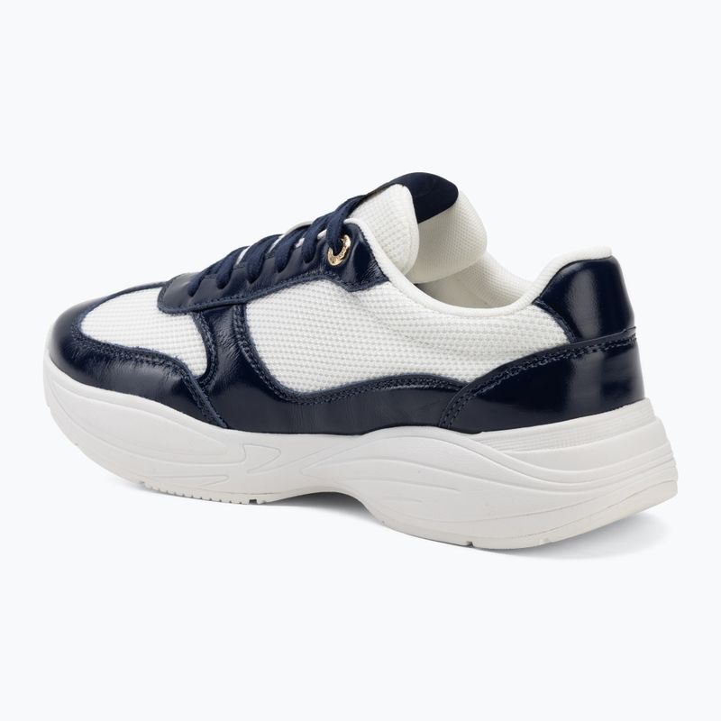Buty damskie Tommy Hilfiger ModernRunner Shiny Leather yale navy 3