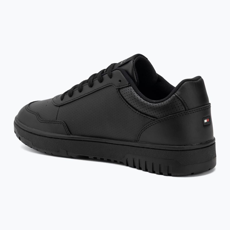 Buty męskie Tommy Hilfiger Basket Core Leather black 3
